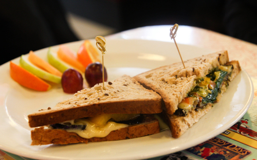 вегетарианский сэндвич в беверли-хиллз