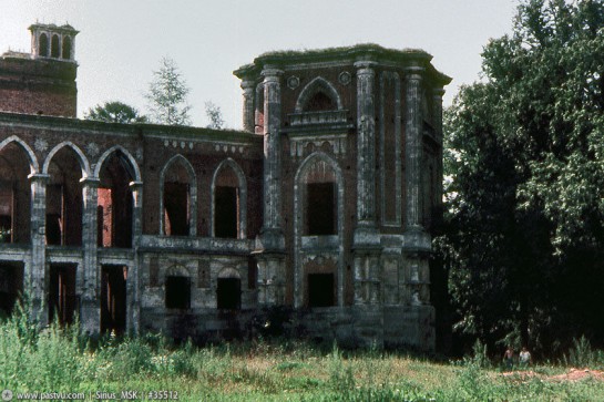 Музей-заповедник Царицыно. Руины Большого дворца 1986г.